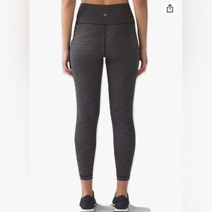Lululemon 7/8 Length Grey Legging Size 6